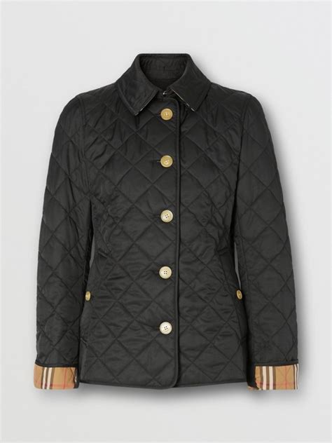 burberry quilted jacket medium|Burberry quilted jackets for women.